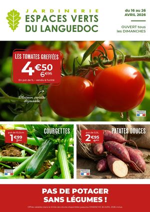 PAS DE POTAGER SANS LÉGUMES !
