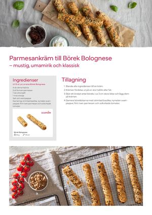Parmesankräm till Börek Bolognese – mustig, umamirik och klassisk