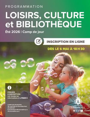Calaméo - PROGRAMMATION ÉTÉ | CAMP DE JOUR 2026