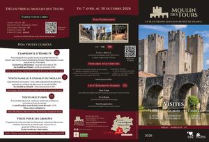 Brochure Moulin des Tours 2025