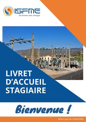 Livret d'accueil Stagiaire ISFME