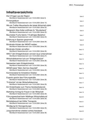 Pressespiegel Bb Noen 20260415
