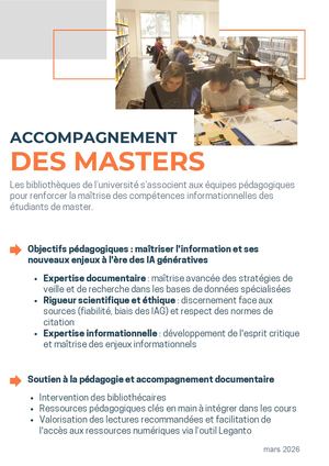 Calaméo - Accompagnement des masters