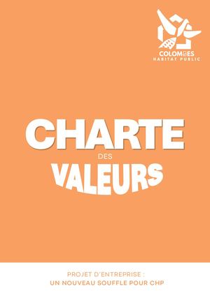 Charte Des Valeurs de CHP
