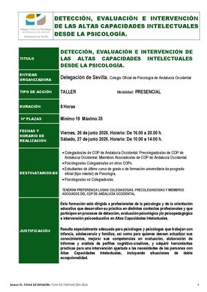 Altas Capacidades Intelectuales