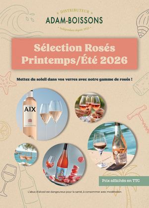 Catalogue Rosé TTC 2026