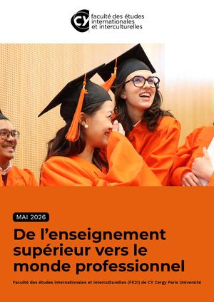 Dossier Présentation Fe2i Cy Cergy Paris Universite
