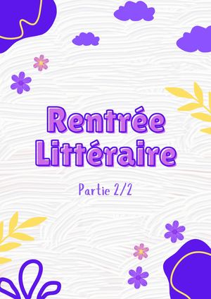 Rentrée Littéraire Janvier & Février 2026 Partie 2/2