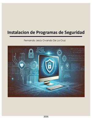 Instalación De Programas De Seguridad