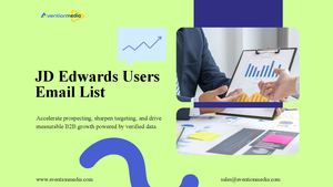 JD Edwards Users Email List for Targeted B2B Growth and Prospecting
