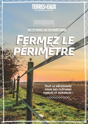 CATALOGUE CLÔTURE T&E AVRIL 2026
