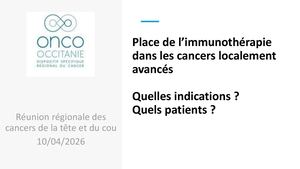 RR ORL 2026 : Cas cliniques interactifs & discussion avec panel : Quelles indications,  quels patients ? - Sebastien Vergez