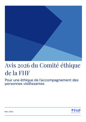 Avis 2026 du Comité éthique de la FHF