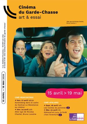 Programme cinéma 15 avril > 19 mai