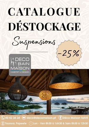 Calaméo - Catalogue Déstockage Suspensions