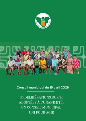 Compte rendu du Conseil municipal du 15 avril 2026 disponible en ligne