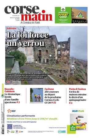 Corse Matin 2026 04 15