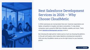 Best Salesforce Development Services Why Choose Cloud Metic