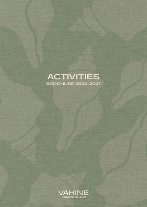 Vahine Private Island - Activities EN