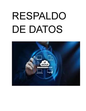 Respaldo De Datos