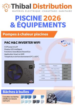 Piscine 2026 et équipements