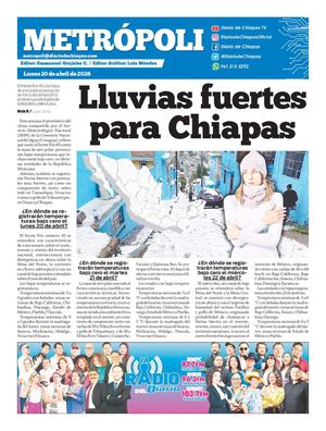 Metropoli Lunes 20 De Abril 2026