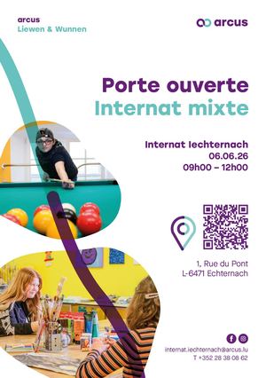Porte Ouverte Internat Iechternach