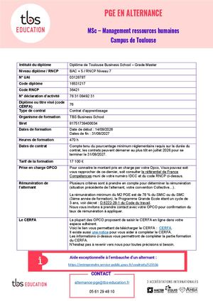 MRH Fiche Information Entreprise