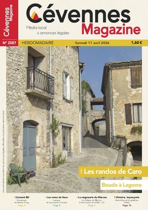 Cévennes Magazine N° 2387 Samedi 11 04 2026