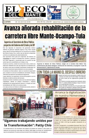 Lunes 20 de abril de 2026