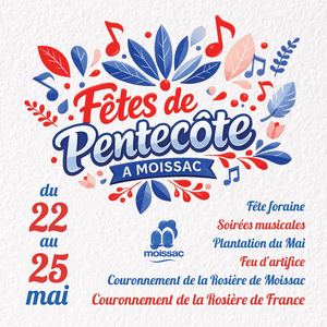 Fêtes de Pentecôte à Moissac - Programme 2026