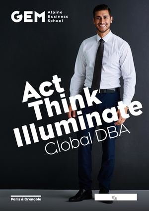 Global DBA 2026 Brochure