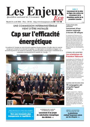 LES ENJEUX ECO N°885