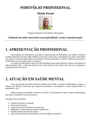 Portfólio Profissional