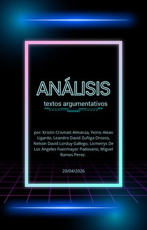 analisis de textos argumentativos