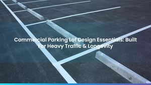 Commercial Parking Lot Design Essentials: Built For Heavy Traffic & Longevity