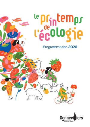 Programme du Printemps de l'écologie 2026