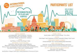 Participants' List CityDNA International Conference & General Assembly Helsinki 2026