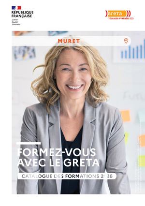 2026 Catalogue Formations Muret