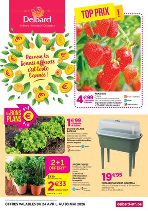 Temps Fort Avril 2026 Tract 4p Delbard Belgique