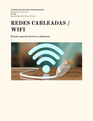 Manual de Redes Cableadas / Wi-Fi