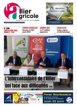 N°1580 L'ALLIER AGRICOLE