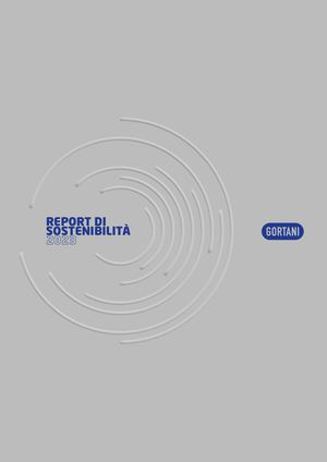 Gortani Report Di Sostenibilità