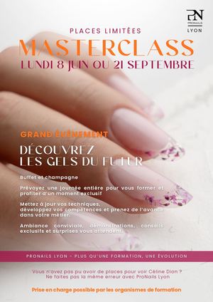 Pronails Lyon Masterclass Programme
