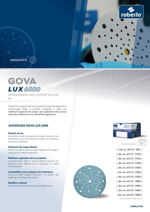 Fiche Produit Gova Lux Fr