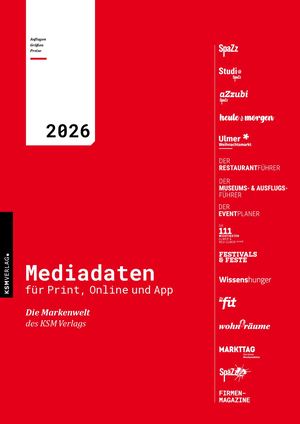 Die Mediadaten des KSM Verlags
