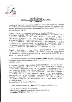 Procès Verbal Du 27.03.26
