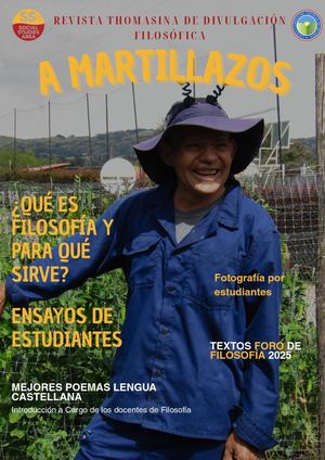 Revista De Divulgacion Filosofica A Martillazos Primera Edición