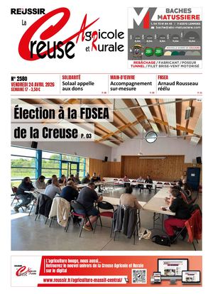 Creuse agricole n°2580