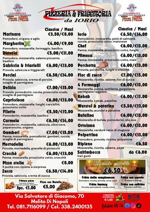 Pizzeria Iorio Melito Volantino2026